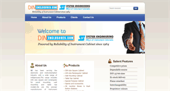 Desktop Screenshot of dinenclosures.com